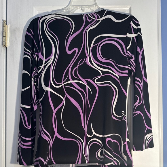 Medium Susan Lawrence multicolor top (purple) - Picture 4 of 4